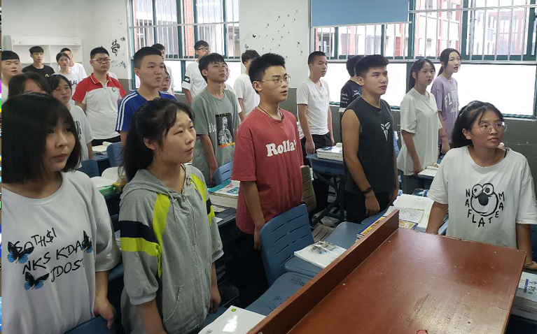 宿城一中城南学校 - 少年归来,未来可期!我校举行新暨